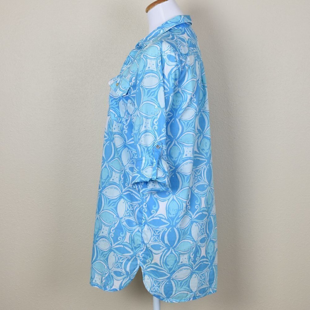 Lilly Pulitzer Women's Captiva Tunic Cover-up  Small - Picture 3 of 8
